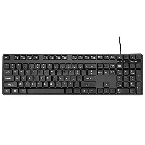 TARGUS USB STANDARD SIZE CORPORATE KEYBOARD USB PORT CONNECTOR AKB30US - BLACK - Like New