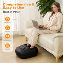 LINGTENG FOOT MASSAGER HEATED FOOT MASSAGER GRAPHITE BLACK SIZE UP TO 13" - Like New