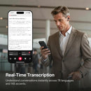 VIAIM RECDOT AI VOICE RECORDER EARBUDS, MEETINGS & CALLS, XFVI-A92 - SILVER - Like New