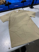 FRUIT OF THE LOOM SHORT SLEEVE ESSENTIAL POCKET TEE SIZE SMALL - CREAMY GREEN - Like New