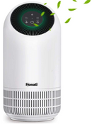 Honatier Air Purifier H13 HEPA Filter Home Kitchen Office White AP2201I2 - Like New