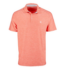 IZOD MEN'S TITLEHOLDER POLO - SIZE: MEN L - DEEP SEA CORAL - Brand New
