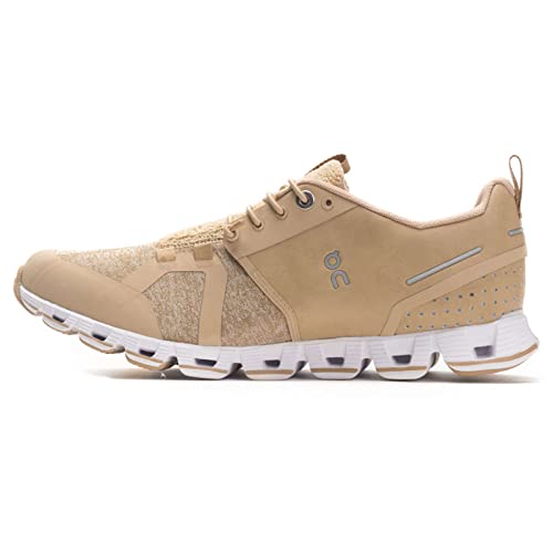 ON RUNNING CLOUD TERRY TEXTILE MEN'S LOW-TOP - SIZE US 7, EUR 10, UK 6.5 - DUNE - Like New
