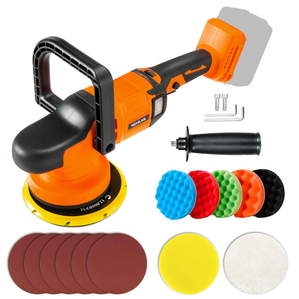 Car Orbital Polisher Compatible with DEWALT 20V Battery 6inch 150mm Brushless - Like New