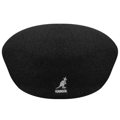 0258BC KANGOL WOOL 504 - MOONSTRUCK - SIZE: MEN S - BLACK - Brand New