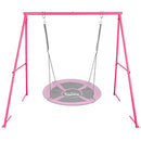 Hishine Swing Stand for Porch Outdoor Heavy Duty Swing Frame Full Steel Metal - Brand New