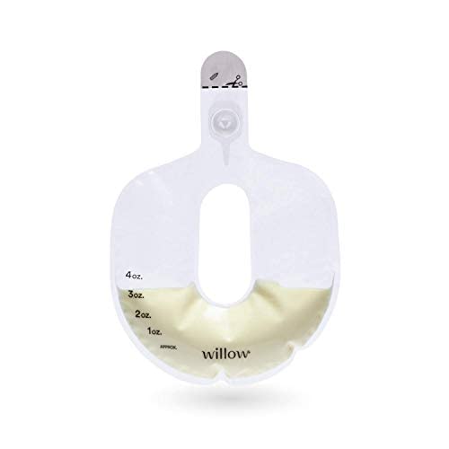 Willow Pump Spill-Proof Breast Milk Bags 48 Count Per Bag 4oz - CLEAR - Brand New