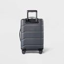 OPEN STORY™ HARDSIDE CARRY ON SPINNER SUITCASE - GRAY - Like New