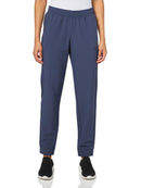 ADIDAS WOMEN'S PACER ALL GYM 3-STRIPES WOVEN MID-RISE PANTS MEN S SHADOW NAVY - Brand New