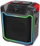 ION Pathfinder 280 All-Weather Speaker with Premium Wide-Angle Sound - BLACK/RED Like New