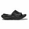 HOKA UNISEX-ADULT ORA RECOVERY SLIDE 3 SANDAL MEN 6 WOMEN 8 BLACK - Brand New