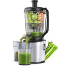 IDEABAY COLD PRESS JUICER MACHINE, 6.5" WIDE CHUTE MASTICATING - Scratch & Dent