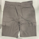 ROAMING SOUL MEN'S COTTON FLEX STRETCH CARGO SHORTS SIZE 36 - CHARCOAL - Brand New