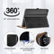 ODUIO CASE FOR SAMSUNG GALAXY TAB A 10.1 2019 - PU LEATHER FOLIO BLACK/BROWN - Like New