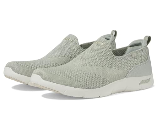 SKECHERS ARCH FIT REFINE IRIS VEGAN SNEAKER WOMAN'S SIZE 5, SAGE GREEN - Brand New