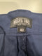 RUGGED TRAIL MEN'S SLIM FIT STRETCH BELTED CARGO SHORTS - SIZE: MEN 40 - NAVY - Brand New