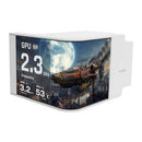 THERMALTAKE MAGCURVE 360 ULTRA CPU LIQUID COOLER 3X120MM 500~2500RPM - WHITE - Like New