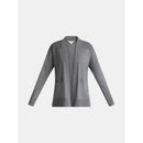 TIME AND TRU WOMEN'S OPEN FRONT CARDIGAN SWEATER,SIZE: M - CHARCOAL GRAY HEATHER - Brand New