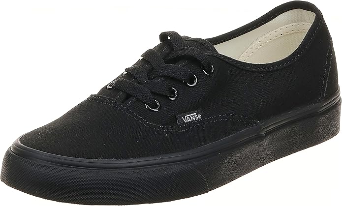 VANS UNISEX-ADULT AUTHENTIC - SIZE: MEN 12 (AU/UK M11) (EU M46) (JP M30) - BLACK - Like New