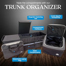 RHINOZERO TRUNK ORGANIZER | SEDAN SUV TRUCKS, DETACHABLE COOLER BAG - BLACK - XL - Like New