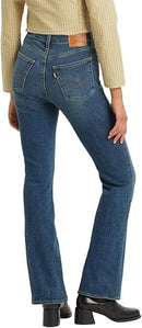 LEVI'S WOMEN'S 725 HIGH RISE BOOTCUT JEANS STRETCH - 24X32 - DARK INDIGO WORN IN - Brand New