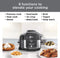 Ninja Foodi 9-in-1 Pressure Cooker and Air Fryer, 5 Quart - Stainless Steel Like New