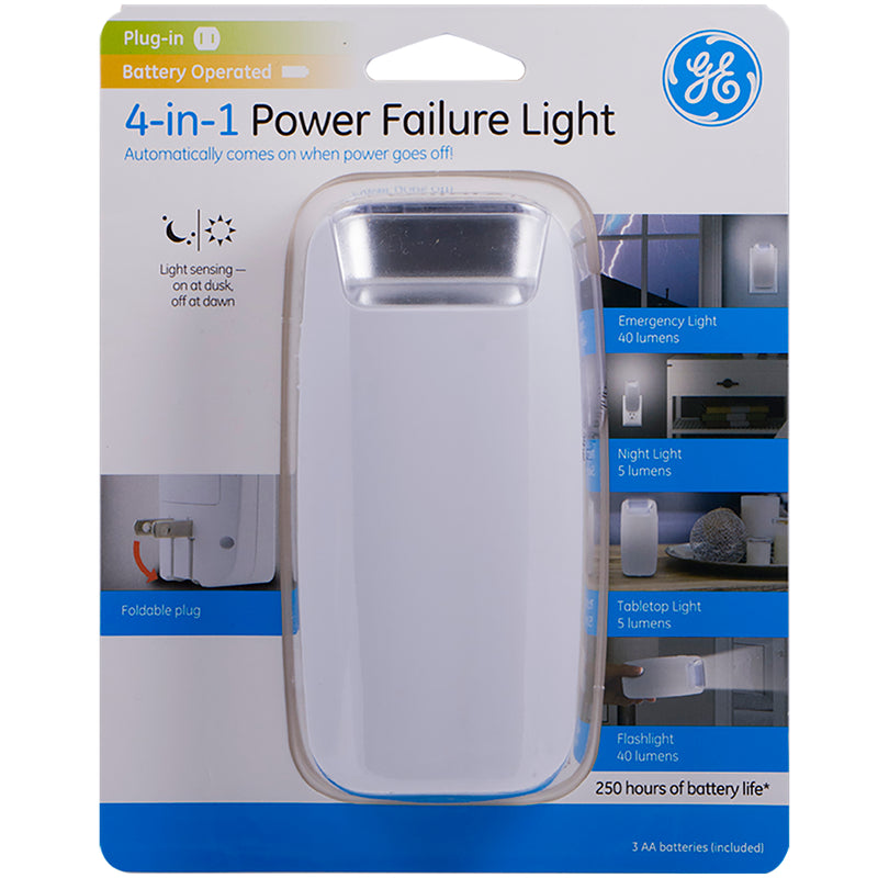 Power Failure LED Night Light White