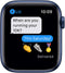 Apple Watch Series 6 GPS LTE 44mm Blue Aluminum Case Deep Navy Sport Band - Like New