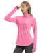 FKEEP WOMENS SUN SHIRTS LONG SLEEVE ATHLETIC JACKETS UPF 50 TOP WITH THUMB - Brand New