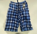 YUNA PAJAMA PANTS WOMEN MULTI PLAID ELASTIC WAIST - SIZE: XL/XXL - BLUE/DARKBLUE - Brand New