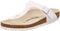 BRIKENSTOCK BIRKENSTOCK GIZEH REGULAR FIT THONG FLIP FLOP - SIZE: MEN 11 - WHITE - Like New