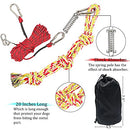FOXBUS HEAVY DUTY DOG TIE OUT SYSTEM, 50 FT FOXBUS-DOG-TIE-50FT - RED - Like New