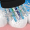 ORAL-B CROSSACTION ELECTRIC TOOTHBRUSH REPLACEMENT, BRUSH HEAD REFILLS - BLACK - Like New
