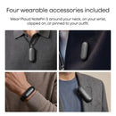 PLAUD NOTEPIN S THE WORLD'S MOST WEARABLE AI NOTE TAKER - GRAY/BLACK - Like New