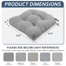 Basic Beyond Chair Cushions for Dining Chairs4 Pack Cushion with 15.5x15.5"Pad - Brand New