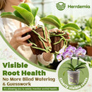 HERDEMIA ORCHID POTTING MIX FOR REPOTTING 5.7IN ORCHID SOIL REPOTTING KIT - Like New