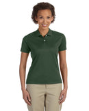 DEVON & JONES LADIES' PIMA-TECH JET PIQUE POLO SIZE WOMEN M FOREST GREEN - Like New