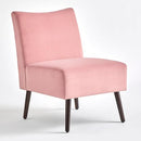 SilkWood Studio Marisel Upholstered Accent Chair B09T5QJ6Y1 - Pink - Brand New