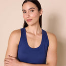 AMAZON ESSENTIALS WOMENS ACTIVE QUICK DRY TECH STRETCH XS - FUCHSIA/NAVY - Brand New