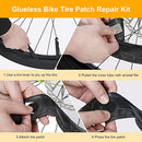 Bike Inner Tire Patch Repair Kit, 20 PCS+6 PCS,Patch Box, Lever (B09PH5HG64) - Brand New
