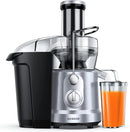 ACEZOE Juicer Machines 1300W Vegetable Fruit Power Extractor with 3" - Silver Like New