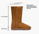 B0894NBJ25 Vepose Women's Winter Snow Boots Tall 988 CJY988 Brown 11 - Brand New