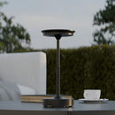 GLOBE ELECTRIC 60000176 10.5" 2W LED Outdoor Table Lamp - BLACK - Like New