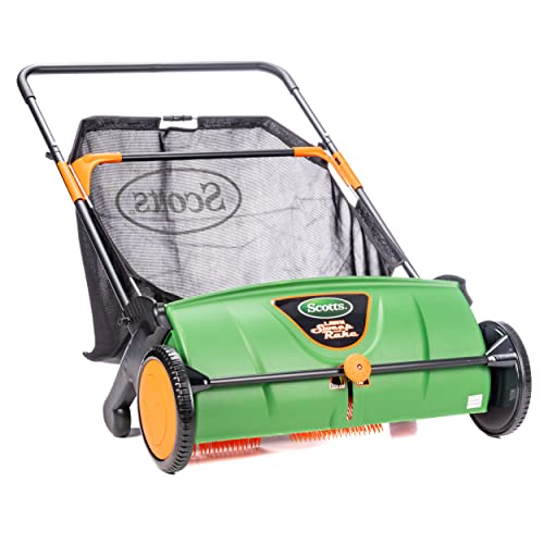 SCOTTS OUTDOOR POWER TOOLS 26-INCH PUSH LAWN SWEEPER LSW70026S - GREEN/ORANGE - Like New