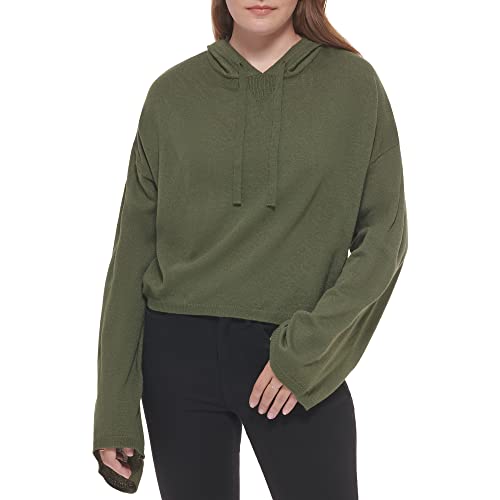 CJ2R0110 CHAIN STITCH V-NECK SWEATER WOMEN XL THYME - Brand New