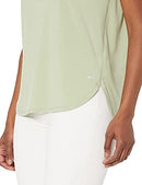 AZ0074 Amazon Essentials Women's Crewneck T-Shirt, Light Green, L - Brand New