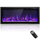 GOFLAME 42 INCH ELECTRIC FIREPLACE RECESSED/WALL MOUNTED/FREESTANDING - Like New