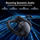 TTQ OPEN EAR HEADPHONES OPEN EAR EARBUDS IPX7 WATERPROOF CT26 - BLACK - Like New