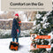 SuperHandy Snow Thrower Power Shovel 4Ah DC 20V Upgraded Design - ORANGE - Like New