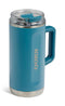 IGLOO 36 OZ TUMBLER WITH HANDLE, REUSABLE TRAVEL MUG, 00071410 - MODERN BLUE - Brand New
